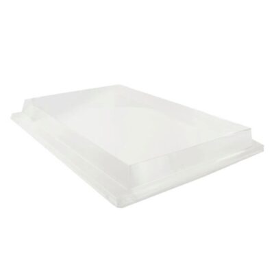 PacknWood Clear Dome Lid for Atlas Monument Tray 14.9 in x 11 in 210APUTRPL11
