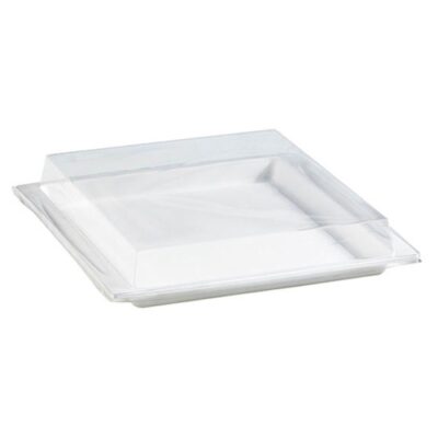 PacknWood Clear Dome Lid for Atlas Tray 10.4 in x 10.8 in 210APUTRPL24