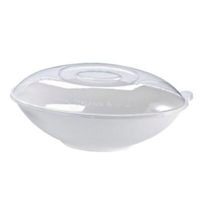 PacknWood Clear Dome Lid for Oval Bowl 44 oz 210BCHICL1501