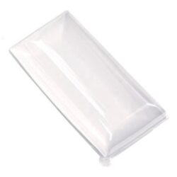 PacknWood Clear Dome Lid for Rectangular Plate 3.5 in x 7 in 210BCHICL91181