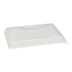 PacknWood Clear Dome Lid for Samurai Serving Tray 10.7 in x 14.9 in 210SAMLT274