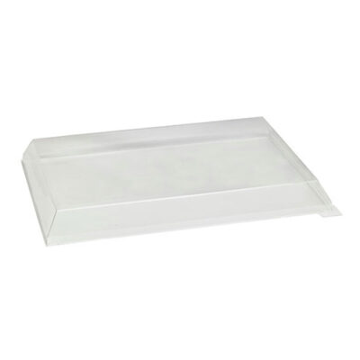 PacknWood Clear Dome Lid for Samurai Serving Tray 10.7 in x 14.9 in 210SAMLT274
