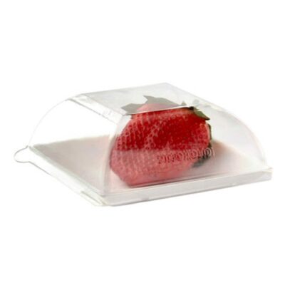 PacknWood Clear Dome Lid for Square Plate 3.5 in 210BCHICL101
