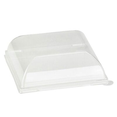 PacknWood Clear Dome Lid for Square Plate 4.3 in 210BCHICL1212