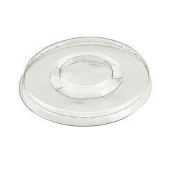 PacknWood Clear Flat Lid for Portion Cup 3.1 in 210GKL80