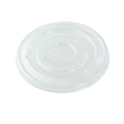 PacknWood Clear Flat Lid for Portion Cup 3.5 in 210GKL90L
