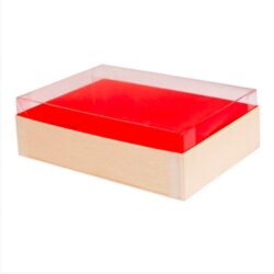 PacknWood Clear Lid for Wood Box 4.7 in x 6.4 in 210SAMLID120