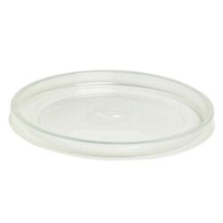 PacknWood PP Clear Flat Lid for Deli Container 12-24 oz 210SOUPLPP114