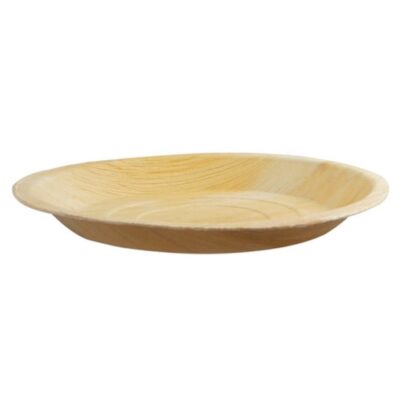 PacknWood Palm Leaf Round Plate 10 in 210BBA25