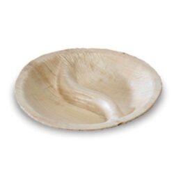 PacknWood Palm Leaf Yin Yang Shape Dish 1.2 oz 3.5 in 210BBA92C