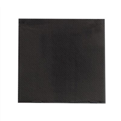PacknWood Paper Black Napkin 2-Ply 15 in x 15 in 210SMP3838N