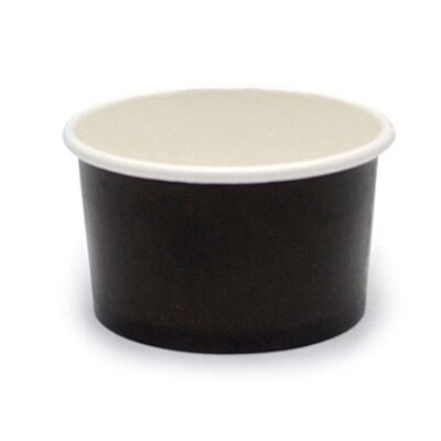 PacknWood Paper Black Souffle Portion Cup 2 oz 210POC60N