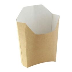 PacknWood Paper Kraft French Fry Pail 5.3 in x 4.5 in x 7.1 in 210PFMBRUN