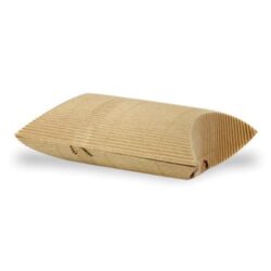 PacknWood Paper Kraft Hot Pillow Box 5.1 in x 5.7 in x 2.2 in 210ETCROQ1