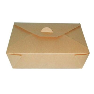 PacknWood Paper Kraft Meal Box 50 oz 210BIO3K
