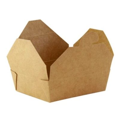 PacknWood Paper Kraft Meal Box 8 oz 210BIOKMINI
