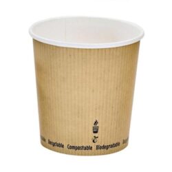 PacknWood Paper Kraft Soup Cup 24 oz 4.5 in 210PLAS24
