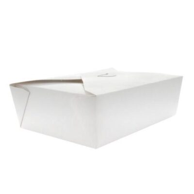 PacknWood Paper White Meal Box 34 oz 210BIO202