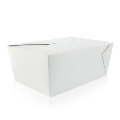 PacknWood Paper White Meal Box 78 oz 210BIO4