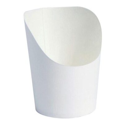 PacknWood Paper White Wrap Cup 2 oz 210GSP25BL