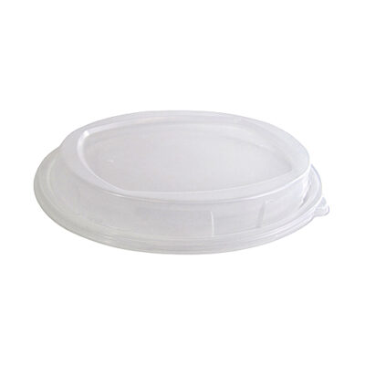 Sabert PP Clear Dome Lid for Oval Bowl 9 in x 12 in 54129LV300