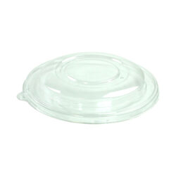 Sabert rPET Clear Dome Lid for Round Bowl 24 32 48 oz 5112090D300