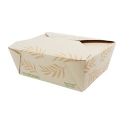 World Centric 8 Paper NoTree Container - 46 oz - 6.9 x 5.5 x 2.5 - TO-NT-8
