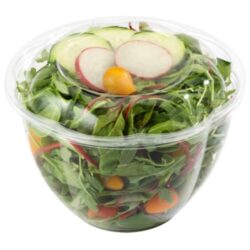 World Centric Clear Salad Bowl 48 oz SB-CS-48