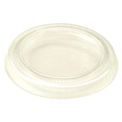 World Centric LID PLA Clear Flat Cold Cup 2-3 oz CPL-CS-2S