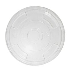 World Centric LID PLA Clear Hole Cold Cup 9Q 24 oz CPL-CS-12
