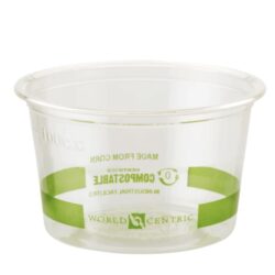 World Centric PLA Clear Portion Cup 4 oz CP-CS-4S