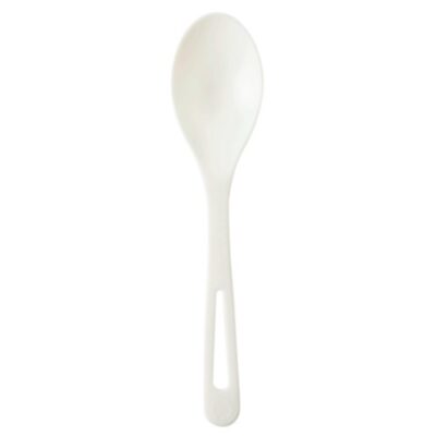 World Centric PLA Ice Cream Spoon 6 in SP-CS-WH