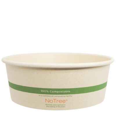World Centric Paper NoTree Wide Bowl - 42 oz - BO-NT-42W